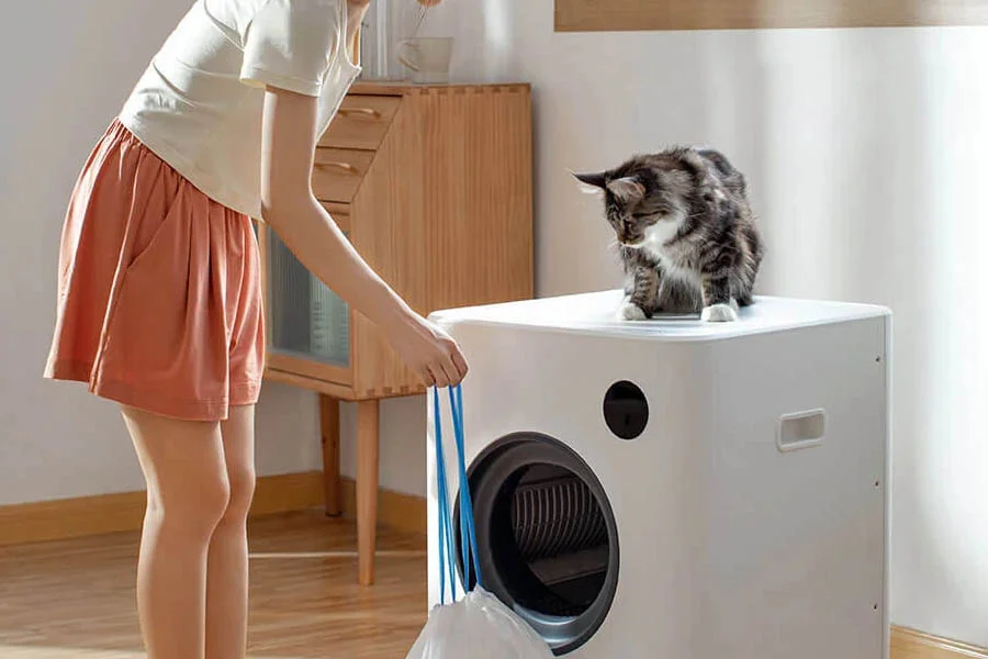 robot cat litter box